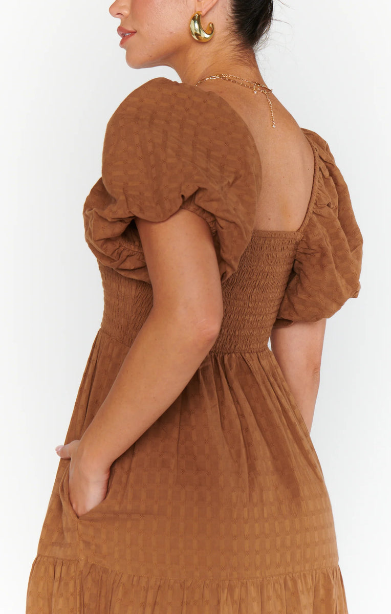 classic cocktail midi dress The Cravens A-Line Polka Dot in Cream Large hugging shape that transitions Copy Color:AS PICTURED Flower Fairy Black Floral