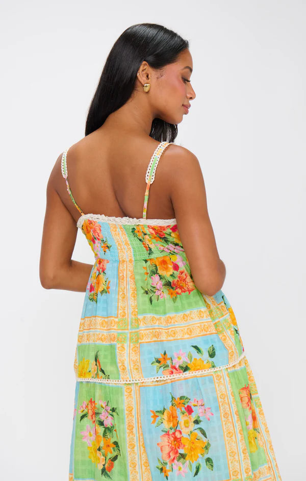 show me your mumu midi dress Show Me Your Mumu Country Bouquet Print Peyton Midi Dress – Island Lily  Boutique