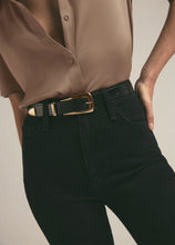 Favorite Daughter The Statement Belt in Black Gold