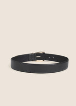 Favorite Daughter The Margaret Belt in Black Polished Gold