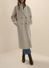 Favorite Daughter The Luca Coat in Light Gray