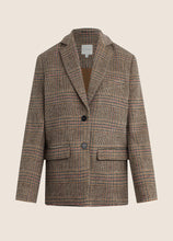 Favorite Daughter The Dean Blazer in Brown Glen Plaid