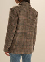 Favorite Daughter The Dean Blazer in Brown Glen Plaid