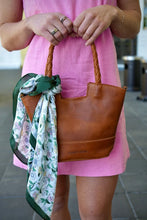 Lauren Reed Mini Carmen Leather Crossbody Bag in Rustic Tan