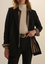 Favorite Daughter The Suits You Ponte Blazer in Black