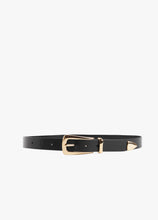 Favorite Daughter The Statement Belt in Black Gold
