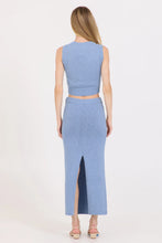One Grey Day Oak Skirt in Denim