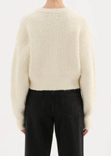 Nude Lucy Newton Cropped Cardigan in Ivory