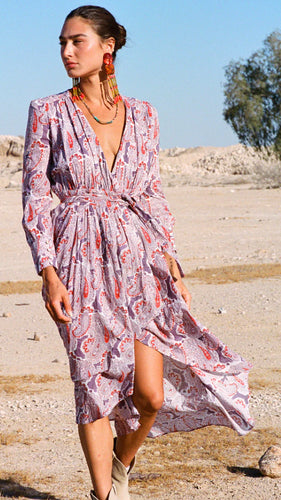 Desert Queen Valera Paisley Dress