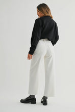 Just Black Denim Off White Utility Pocket Jean