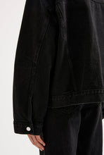 Nude Lucy Washed Black Denim Jacket