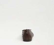 Sam Edelman Ruthie Woven Ballet Flat in Terazzo Brown Leather