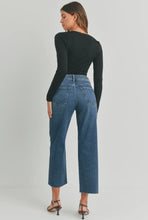 Just Black Denim Dark Wash Utility Pocket Jean