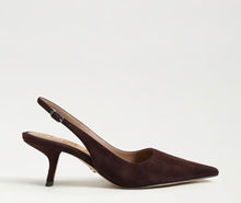 Sam Edelman Bianka Slingback Pump in Cafe Noir Suede