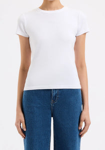 Nude Lucy White Organic Cotton Baby Tee