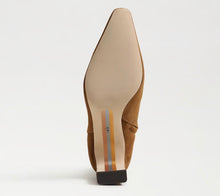 Sam Edelman Saige Ankle Bootie in Warm Nutmeg Suede