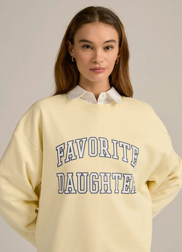 Favorite Daughter Moonbeam Collegiate Sweatshirt