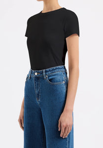 Nude Lucy Black Organic Cotton Baby Tee