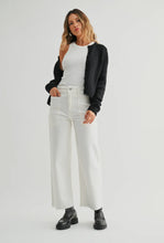 Just Black Denim Off White Utility Pocket Jean