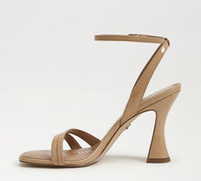 Sam Edelman Junie Strappy Sandal in Sienna Tan Patent Leather