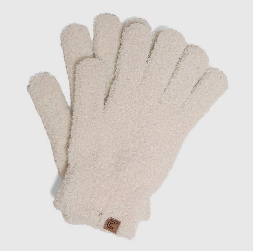 Ivory Luxury Soft Gloves