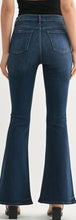 Just Black Denim Dark Wash Clean Bell Bottom Jean