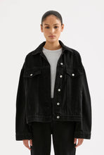 Nude Lucy Washed Black Denim Jacket