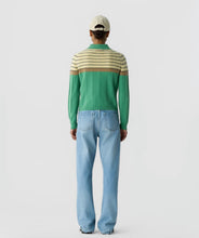 Guest In Residence Cashmere Track Polo in Highland Combo