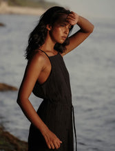 The Handloom Siesta Black Dress