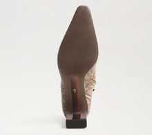 Sam Edelman Saige Ankle Boot in Brown Snake Print Leather