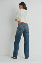 Just Black Denim Dark Wash Relaxed Straight