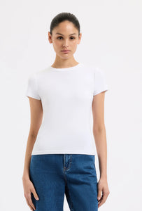 Nude Lucy White Organic Cotton Baby Tee