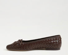 Sam Edelman Ruthie Woven Ballet Flat in Terazzo Brown Leather
