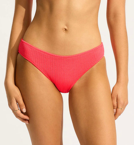 Seafolly Sea Dive Snapdragon Pink Hipster Bottom