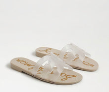 Sam Edelman Bay Jelly Slide Sandal in Clear/Sand Jelly