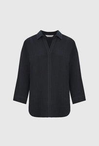 The Handloom Classic Navy Shirt