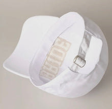 Bride Chenille Letter Patch Baseball Cap White