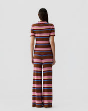 Guest In Residence Palazzo Top in Burnt Sienna Combo
