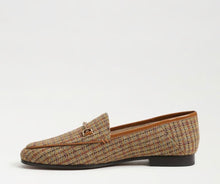Sam Edelman Loraine Bit Loafer in Honey Multi Tweed Fabric