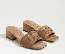 Sam Edelman Waylon Slide Sandal in Cyprus Tan Suede