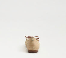 Sam Edelman Marcie Ballet Flat in Bleached Beechwood Weave