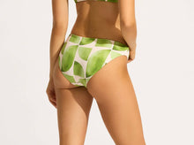 Seafolly Reversible Tube Top Sage Print Bikini