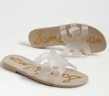 Sam Edelman Bay Jelly Slide Sandal in Clear/Sand Jelly