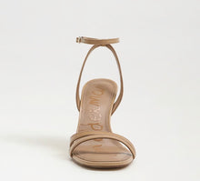 Sam Edelman Junie Strappy Sandal in Sienna Tan Patent Leather
