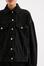 Nude Lucy Washed Black Denim Jacket
