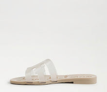 Sam Edelman Bay Jelly Slide Sandal in Clear/Sand Jelly