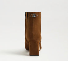 Sam Edelman Saige Ankle Bootie in Warm Nutmeg Suede