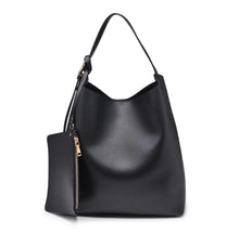 Urban Expressions Black Zelda Hobo Shoulder Bag