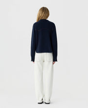 Guest In Residence Cashmere Cropped Western Shirt