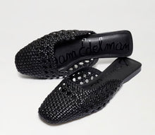 Sam Edelman Nola Mule Slide in Black Leather